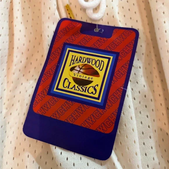 Just Don Hardwood Classics Boston Celtics Green and Cream Basketball 🏀 Shorts Athletic